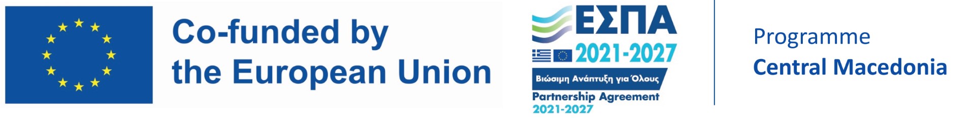 Co-funded by the European Union, ESPA 2021-2027, Programme Central Macedonia